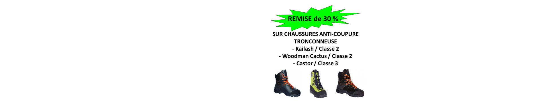CHAUSSURES -30%