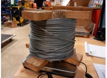 Câble Ø 5 mm pour treuil (Le mètre)