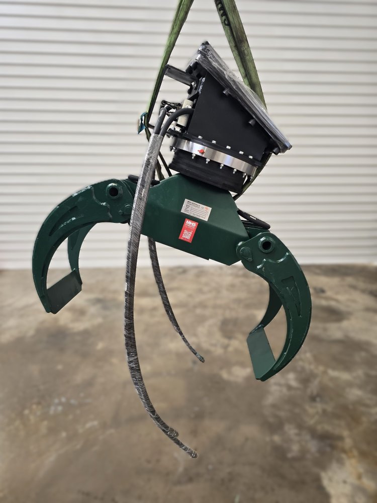 Grappin MHS TM1000RCO avec couronne de rotation