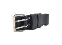 Ceinture en cuir, longueur 125 cm et largeur 4 cm