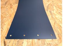 Bande PVC lisse larg. 40 cm coupée percée, le mètre