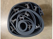 Bande PVC d'une longueur de 10 mètres pour tapis de 5 mètres