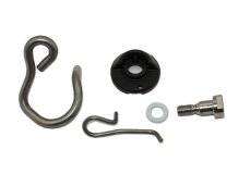 Crochet d'entrée avec tige de tension