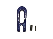 Crochet choker à chape pour élingue chaîne 8 mm