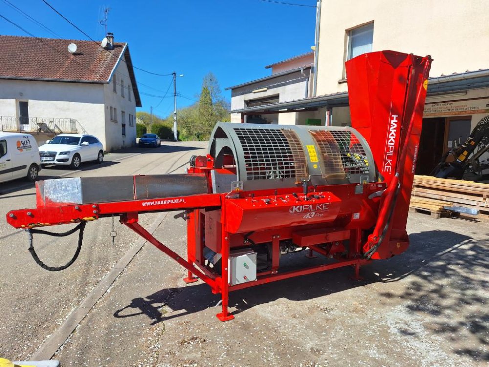 Combiné coupeur fendeur Hakki Pilke 43 Pro électrique 400V