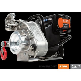 Treuil APW6000 Portable Winch sur batterie STIHL