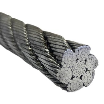 Câble compacté conçu en torsion croisé